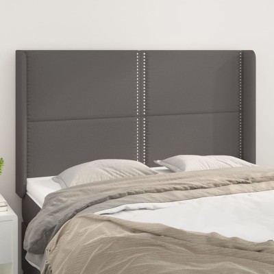 Headboard with lugs, gray,...