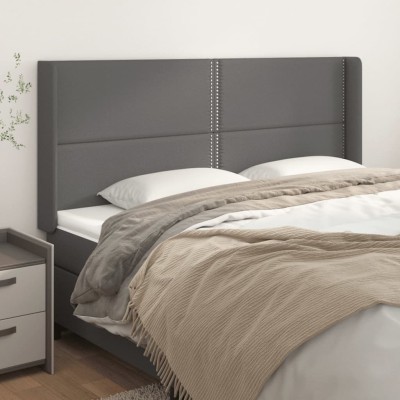 Headboard with lugs, gray,...