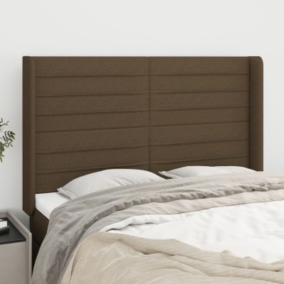Headboard with ears, brown,...