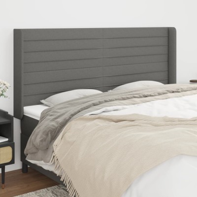 Headboard with ears, gray,...