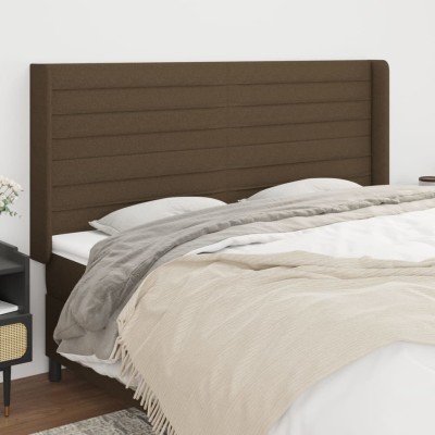 Headboard with ears, brown,...