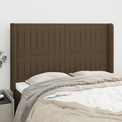 Headboard with ears, brown,...