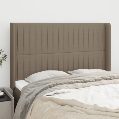 Headboard with ears, taupe,...