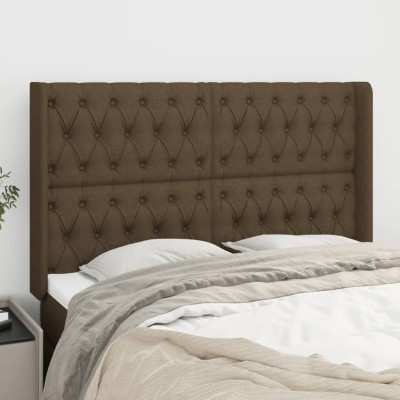 Headboard with ears, brown,...