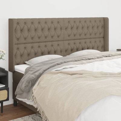 Headboard with ears, taupe,...