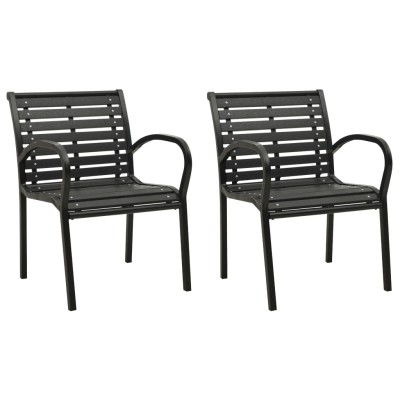 Garden chairs, 2 pcs,...