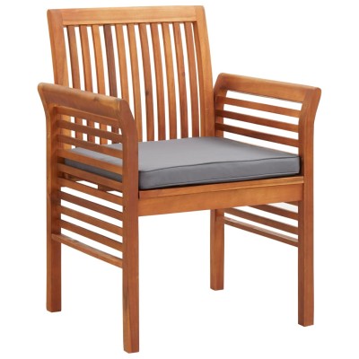 Garden dining chairs with...