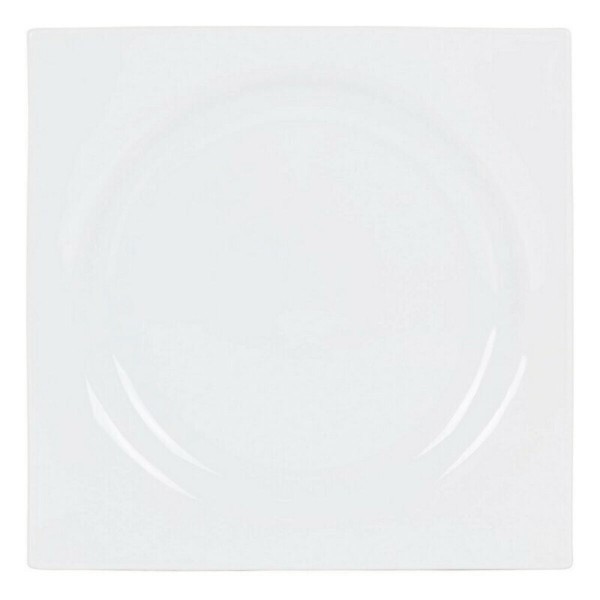 Flat plate Zen Porcelain White (27 x 27 x 3 cm)