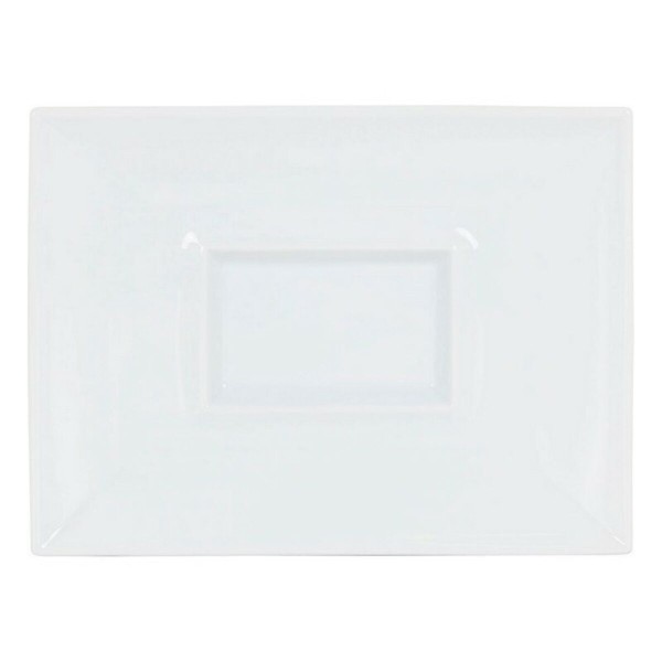 Flat plate Gourmet Porcelain White (29,5 x 22 x 3 cm)