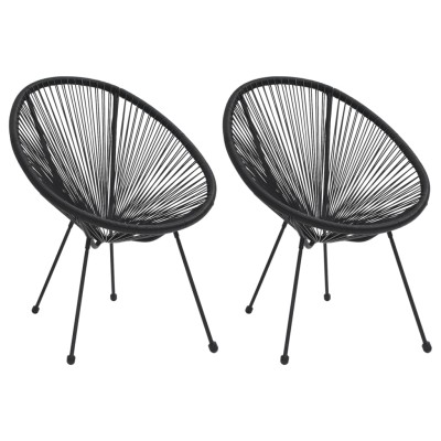 Garden chairs, 2 pcs.,...