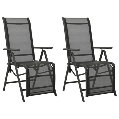 Reclining garden chairs, 2...