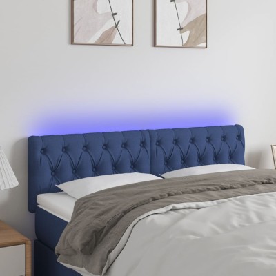 Headboard with LED, blue,...