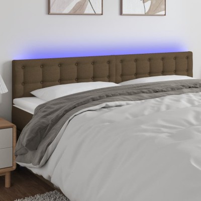 Headboard with LED, dark...