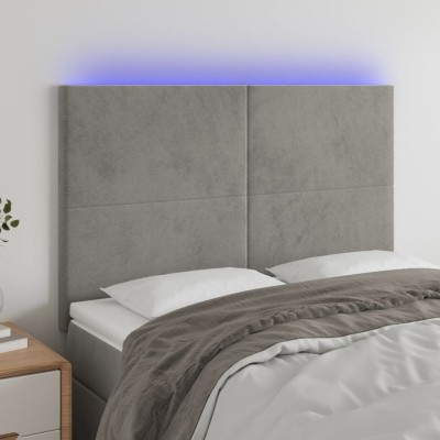 Headboard with LED, light...