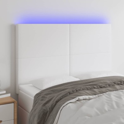 Headboard with LED, white,...