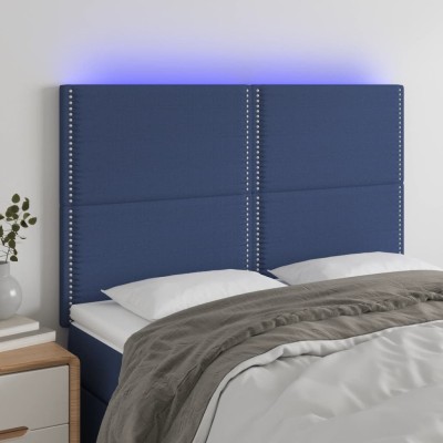 Headboard with LED, blue,...