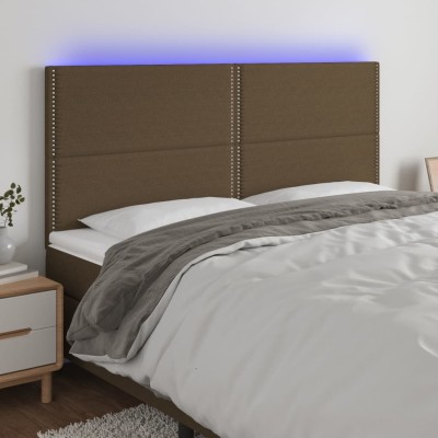 Headboard with LED, dark...