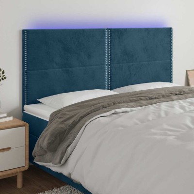 Headboard with LED, dark...