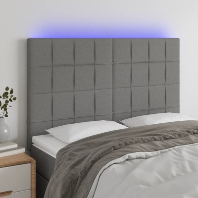 Headboard with LED, dark...