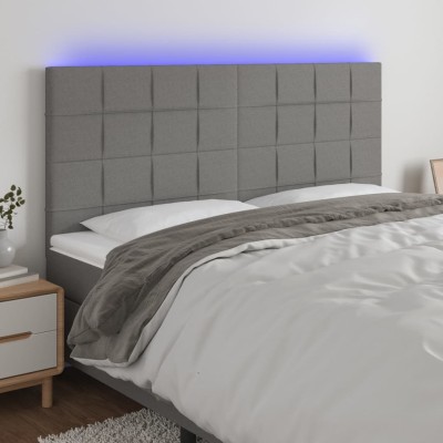 Headboard with LED, dark...