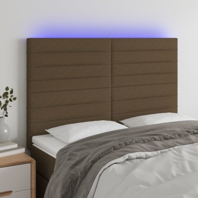 Headboard with LED, dark...