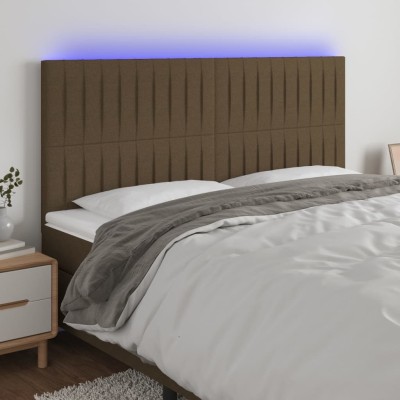 Headboard with LED, dark...