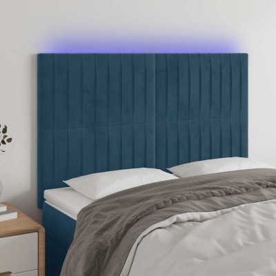 Headboard with LED, dark...