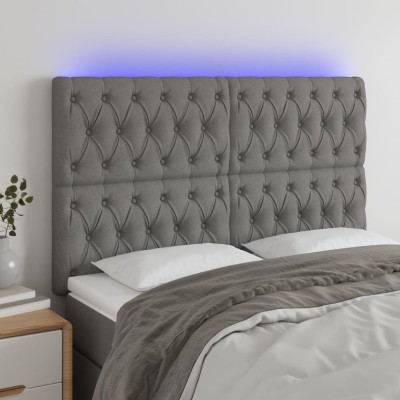 Headboard with LED, dark...