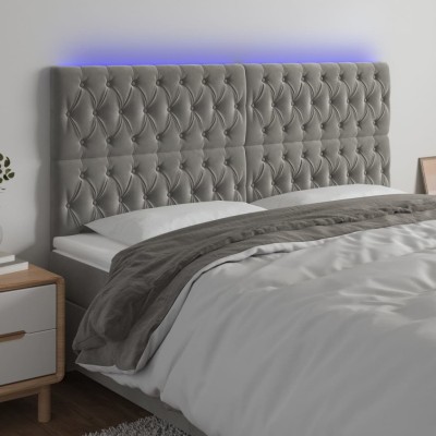 Headboard with LED, light...