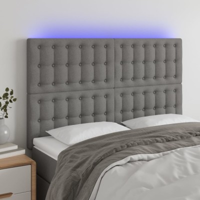 Headboard with LED, dark...