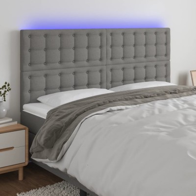 Headboard with LED, dark...
