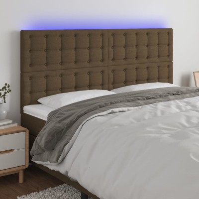 Headboard with LED, dark...