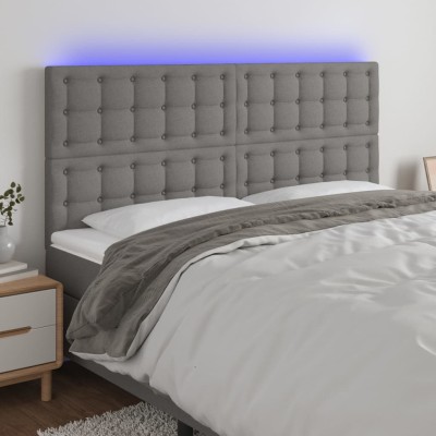 Headboard with LED, dark...