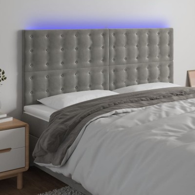 Headboard with LED, light...