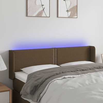 Headboard with LED, dark...