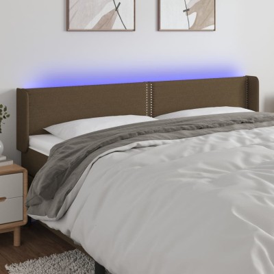Headboard with LED, dark...