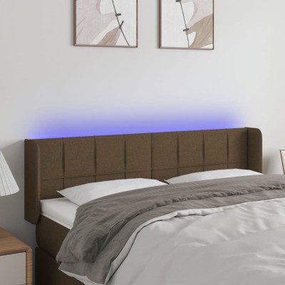 Headboard with LED, dark...