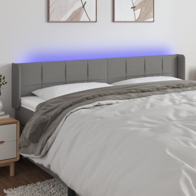 Headboard with LED, dark...