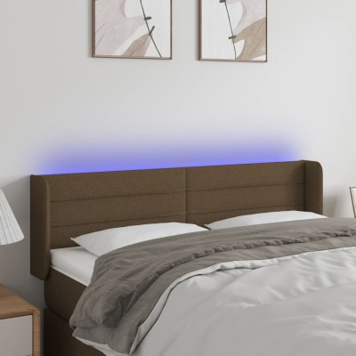 Headboard with LED, dark...