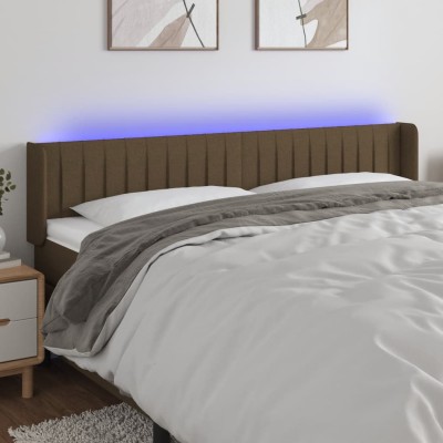 Headboard with LED, dark...