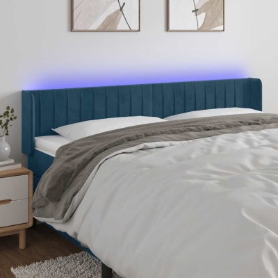 Headboard with LED, dark...