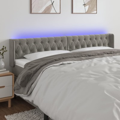 Headboard with LED, light...