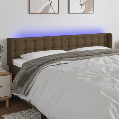 Headboard with LED, dark...