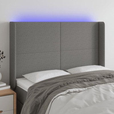 Headboard with LED, dark...
