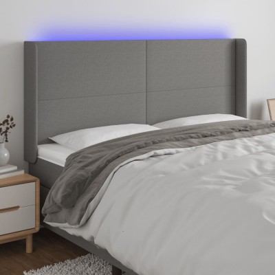 Headboard with LED, dark...