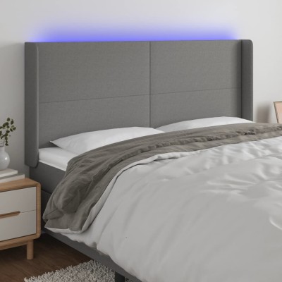 Headboard with LED, dark...