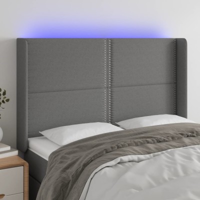 Headboard with LED, dark...