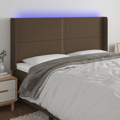 Headboard with LED, dark...