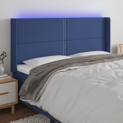 Headboard with LED, blue,...
