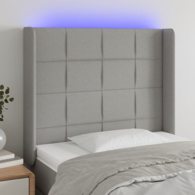 Headboard with LED, light...